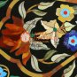 27" Marble Round Coffee Table Top Lapis Lazuli Carnelian Turquoise Inlay E1669