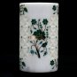 White Marble Inlay Floor Vases Malachite Pietra Dura Vase Gift for Weddings Deco