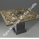 5'x5' Square Marble Side Dining Table Top Pietra Dura Inlay Outdoor Furniture 5'x5' Square Marble Side Dining Table Top Pietra Dura Inlay Outdoor Furniture