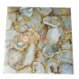Square Natural Agate Stone Corridor Table Top Handmade Gemstone Unique Art Decor