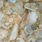 Square Natural Agate Stone Corridor Table Top Handmade Gemstone Unique Art Decor