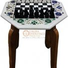 Chess Set White Marble Handmade Chess Set With Chess Pieces Multi Stone Art Deco Chess Set White Marble Handmade Chess Set With Chess Pieces Multi Stone Art Deco