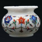 Marble Inlay Flower Vase | Handicraft Marble Inlay Art Work, Home Decor Gift Her