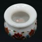 White Marble Decorative Pot Semi Precious Stones Inlaid Flower Vase for Gift Him