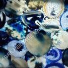 24" Marble Unique Table Top Blue Agate Stone 3mm Lite Random Hallway Decor E272 24" Marble Unique Table Top Blue Agate Stone 3mm Lite Random Hallway Decor E272