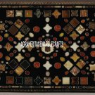 Black Marble Breakfast Table Top Antique Inlay Stone Design Hallway Decor H3997 Black Marble Breakfast Table Top Antique Inlay Stone Design Hallway Decor H3997