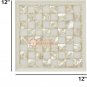 White Marble Chess Indoor Handmade Game Mop Inlaid Mosaic Art Best Birthday Gift