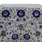 24" Marble Coffee Table Top Lapis Lazuli Pauashell Inlay Semi Precious Stone