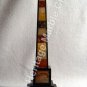 12" Pair of Black Marble Obelisks Italian Specimen Pietra Dure Marquetry E517
