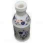 Marble White Collectible Flower Vintage Lapis Pietradura Stone Works Home Decor