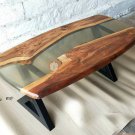 Mappa Burl Table Sold Table River Table Resin Dining Table Wooden Design Decor