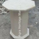 18"x12" Natural Modern Marble White Handmade Stand/Base Decor E576 18"x12" Natural Modern Marble White Handmade Stand/Base Decor E576