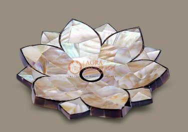 Modern Marble Fruit Organizer Bowl Mop Floral Shape Kitchen Decor Accessories
