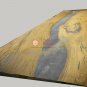 Walnut Handmade Designer Custom Coffee Dining Table Top Black Resin Art Decor