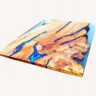 Epoxy Live Edge Walnut Dining Corridor Table Top Luxury Furniture for New Home