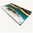 Handmade epoxy table, Green Resin Furniture Vivid Edge, Special Epoxy Wood Decor