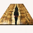 Epoxy Resin River Table, Natural Wood Dining Walnut Table Top Outdoor Furniture Epoxy Resin River Table, Natural Wood Dining Walnut Table Top Outdoor Furniture
