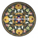 Marble Coffee Center Table Top Mosaic Inlaid Pietra Dura Arts Garden Decor H1388
