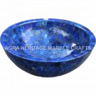 Marble Wash Basin Sink Lapis Lazuli Random Inlay Bathroom Kitchen Decor H4984 Marble Wash Basin Sink Lapis Lazuli Random Inlay Bathroom Kitchen Decor H4984