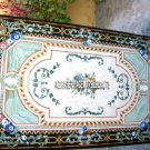 Marble Large Dining Table Top Malachite Inlay Stone Work Restaurant Decor H3913 Marble Large Dining Table Top Malachite Inlay Stone Work Restaurant Decor H3913