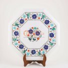 Marble Coffee Table West Elm 15"x15" Lapis Marquetry Gemstone Patio Arts Decor Marble Coffee Table West Elm 15"x15" Lapis Marquetry Gemstone Patio Arts Decor