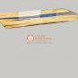Epoxy Dining Corridor Table Top Handmade Blue Resin River Live Edge Interior Art
