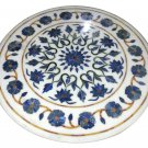Marble Coffee Dining Table Top Lapis Inlay Marquetry Mosaic Furniture Decor H915