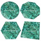 Marble Center Coffee Top Table Random Malachite Inlay Stone Housewarming Gift