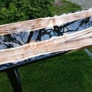 Black Dining Resin River Table Top Handmade Walnut Live Edge Interior Home Decor