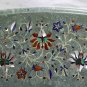 36" Green Marble Semi Precious Dining Coffee Table Paua Shell Inlaid