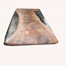 Epoxy Table dining table, center table top Live Edge Natural wood Outdoor Decor