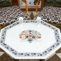 Inlay Art Decor White Marble Inlay Table Top | Coffee Table | Corriodor Table