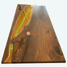Custom Resin Epoxy River Table Live Edge Customize Dining Conference Table Tops