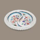 White Marble Handmade Dining Table Decor Fruit Bowl Inlay Double Sided Arts Deco White Marble Handmade Dining Table Decor Fruit Bowl Inlay Double Sided Arts Deco