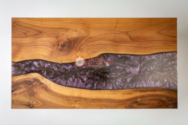 Custom Epoxy Dining Table, Resin River Table, Resin Dining Room Table Home Decor