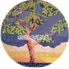 Marble Dining Side Table Top Mosaic Tree Inlay Art Outdoor Patio Decor H3824 Marble Dining Side Table Top Mosaic Tree Inlay Art Outdoor Patio Decor H3824