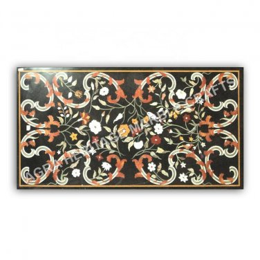 5'x3' Exclusive Dining Center Table Top Marquetry Inlay Furniture Decor E987A