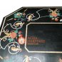 Marble Conference Dining Table Top Marquetry Inlay Floral Furniture Decor E1576