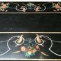 Marble Conference Dining Table Top Marquetry Inlay Floral Furniture Decor E1576
