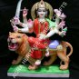30" Hand Painted Marble Durga Maa Statue Hinduism Religious Gift Decor H4242