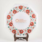 15"x15" Marble Coffee Top table Carnelian Marquetry Floral Art Corridor Decor