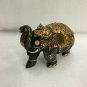 3.5" Unique Black Z Stone Trunk Up Elephant Statue Handcrafted Thanksgiving Gift