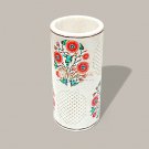 White Marble Flower Vase Handmade Carnelian Inlay Art Stone Flowers Pot Gift Her White Marble Flower Vase Handmade Carnelian Inlay Art Stone Flowers Pot Gift Her