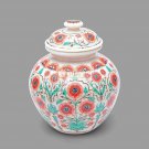 Marble Decorative Flower Vase With Lid Inlaid Carnelian Marquetry Finefloral Art Marble Decorative Flower Vase With Lid Inlaid Carnelian Marquetry Finefloral Art