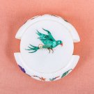 Handmade Marble Personalize Coaster Set Inlaid Multi Stone Parrot Design Decor Handmade Marble Personalize Coaster Set Inlaid Multi Stone Parrot Design Decor