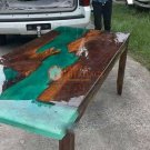 Custom Order Poplar Wood Green River Epoxy Custom Dining Sofa Table Tops Decor Custom Order Poplar Wood Green River Epoxy Custom Dining Sofa Table Tops Decor