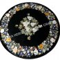 36" Butterfly Floral Inlay Design Marble Dining Top Table Hallway Decor H4812A