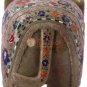 12" Marble Inlaid Jumbo Elephant Semi Precious Floral Wedding Gift Show Piece