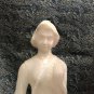 23" Marble Stone Woman Handmade Statue Home Antique Show Piece Gift Decor E1291