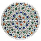 36" White Marble Dining Room Table Malachite Inlaid Mosaic Kitchen Decor H2947 36" White Marble Dining Room Table Malachite Inlaid Mosaic Kitchen Decor H2947